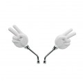 RDR 107-A Motorcycle Rear View Side Mirror